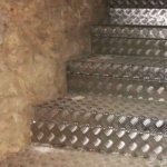Escaleras metálicas. Cuenca
